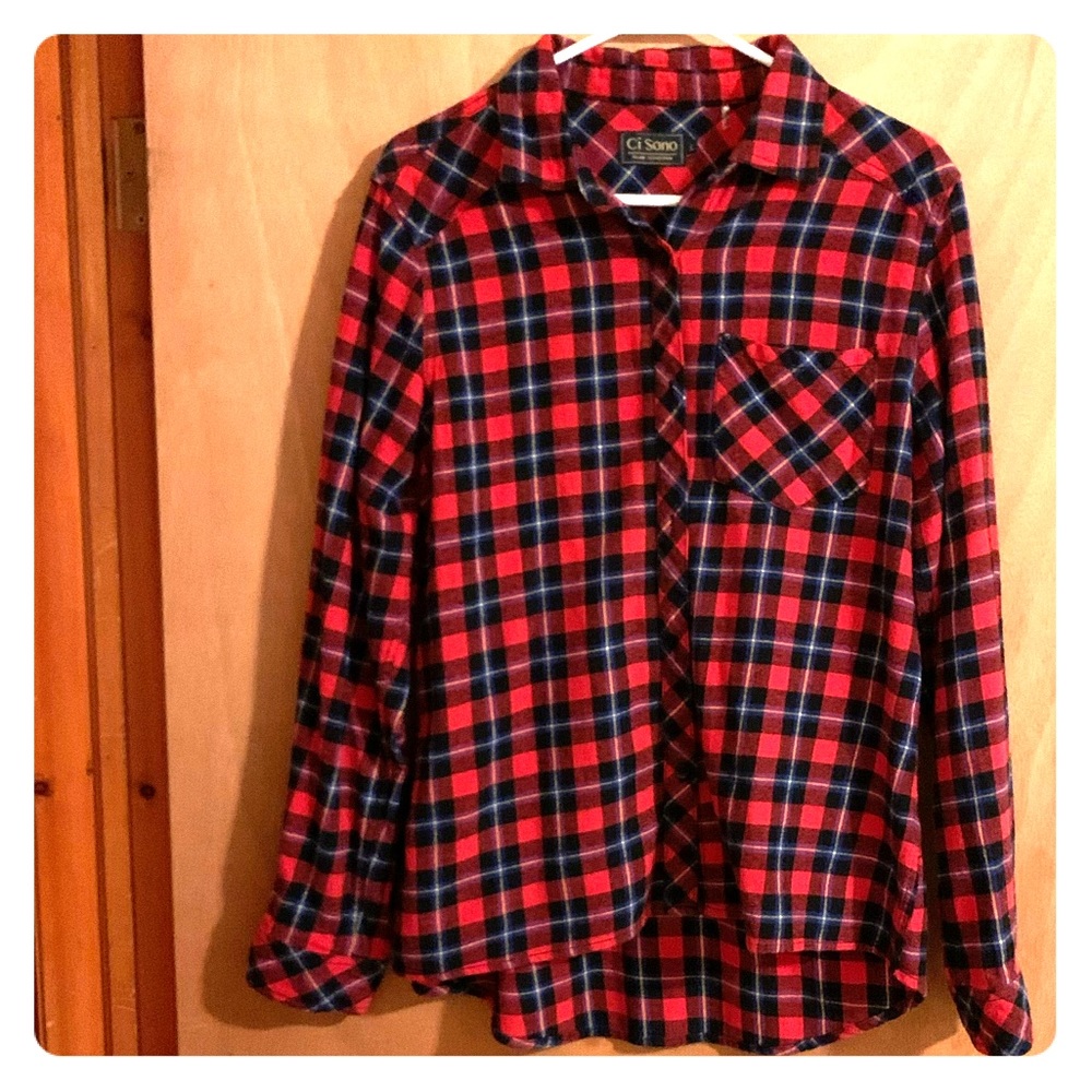 Red flannel Shirt